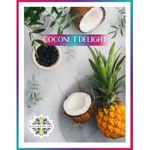 Табак для кальяна на основе чайной смеси Kaleidoscope Coconut Delight (Кокосовое Наслаждение) 50 гр