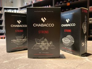 Табак для кальяна на основе чайной смеси Chabacco Lemongrass (Лемонграсс) Strong 50 гр