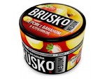 Кальянная смесь Brusko Персик с бананом и клубникой 50 гр