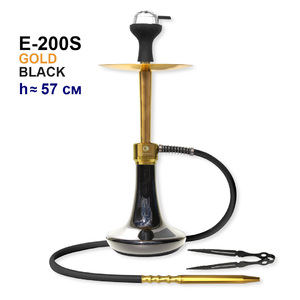 Кальян Seven Star E-100S-SS aluminum alloy Gold Black 57 см (полный комлект)