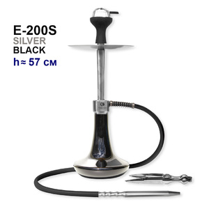 Кальян Seven Star E-100S-SS aluminum alloy Silver Black 57 см (полный комлект)