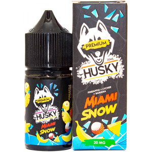 Жидкость HUSKY Premium Salt Miami Snow  30 мл/ 20мг