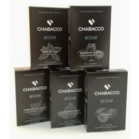 Табак для кальяна на основе чайной смеси Chabacco medium Чернослив 50 гр