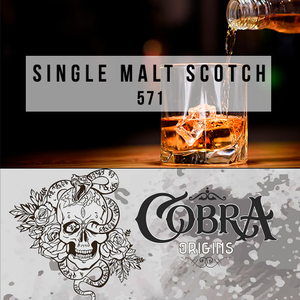 Табак для кальяна на основе чайной смеси Cobra Origins Single Malt Scotch (Кобра Односолодовый Виски) 50г 