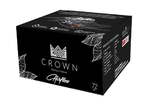 Уголь кокосовый Crown Airflow (Рифленый) 1 кг 72 шт